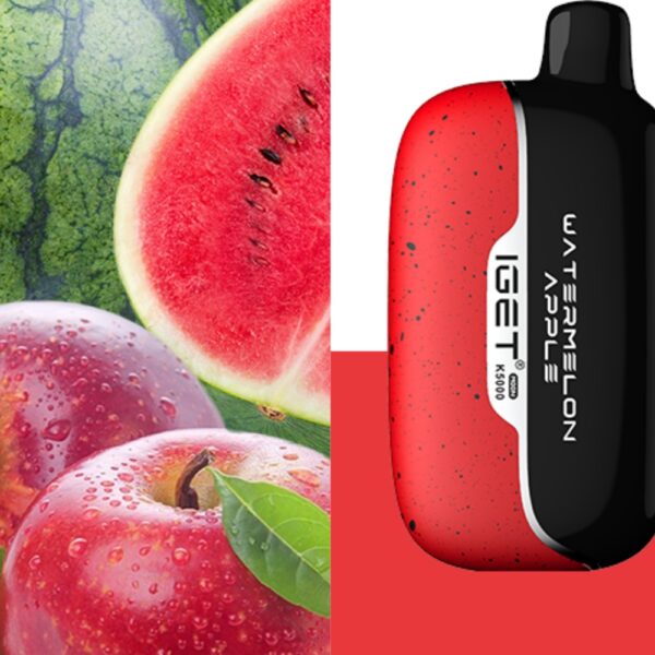 Iget Moon K5000 Puffs Disposable Vape - Watermelon Apple